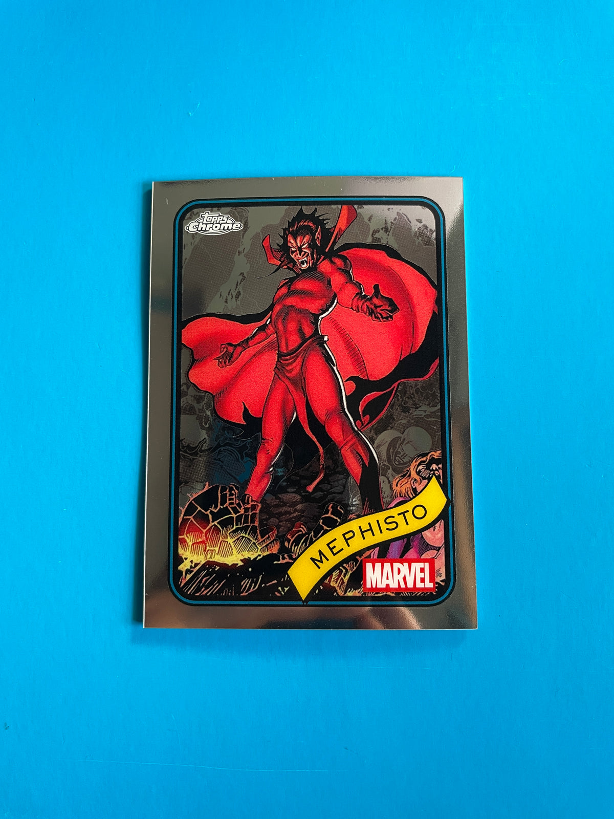Marvel 2025 Topps Chrome Mephisto #102 Trading Card NM