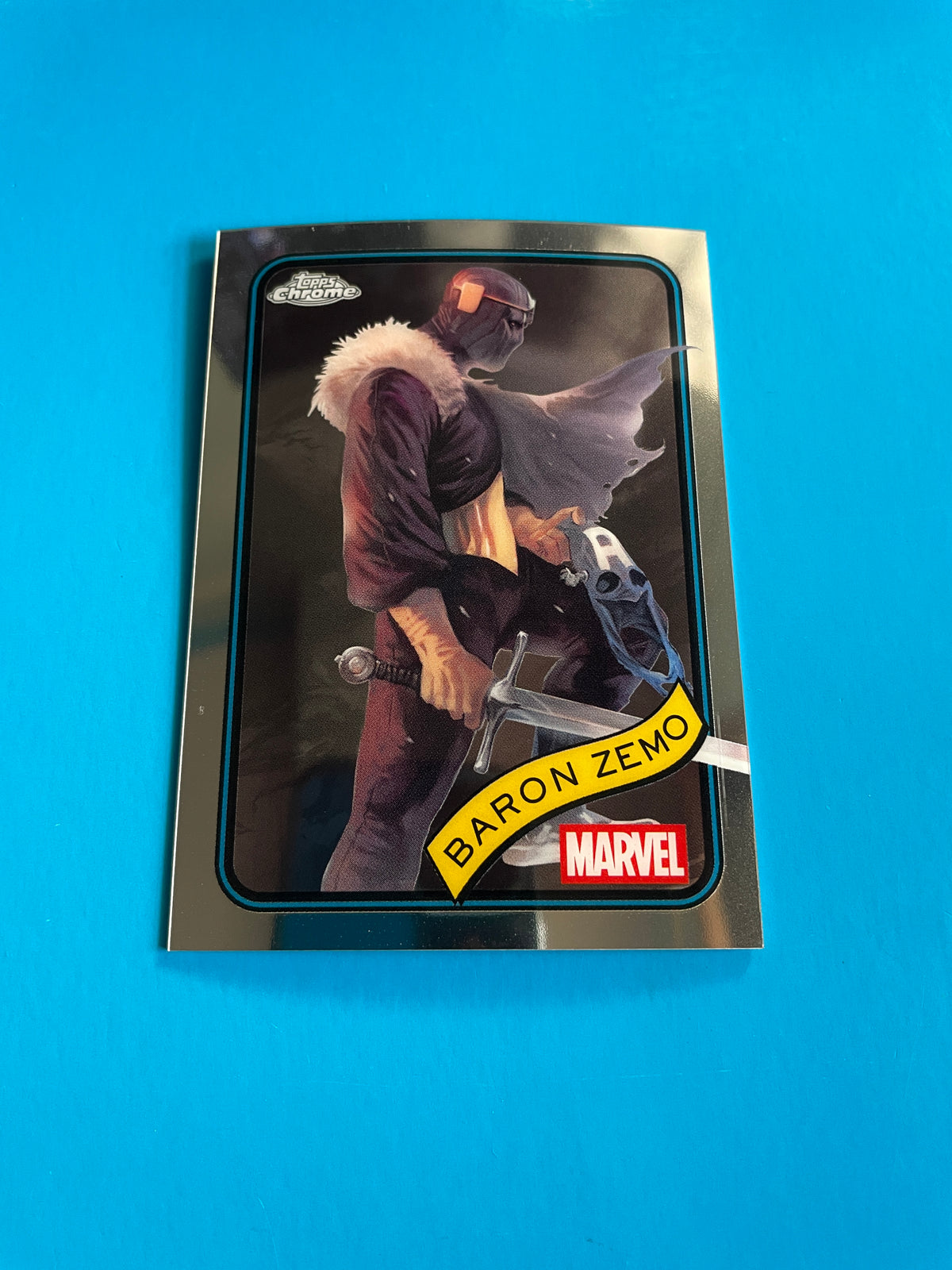 Marvel 2025 Topps Chrome Baron Zemo #125 Trading Card NM