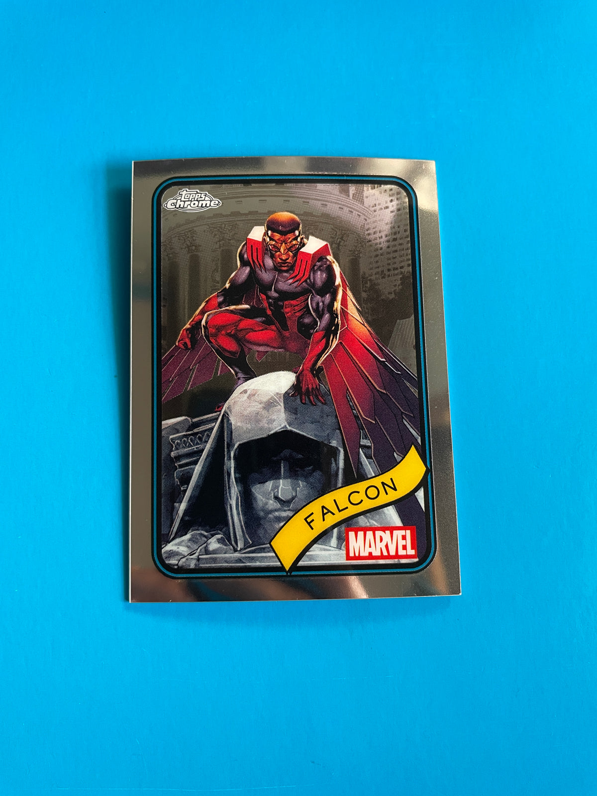 Marvel 2025 Topps Chrome Falcon #80 Trading Card NM