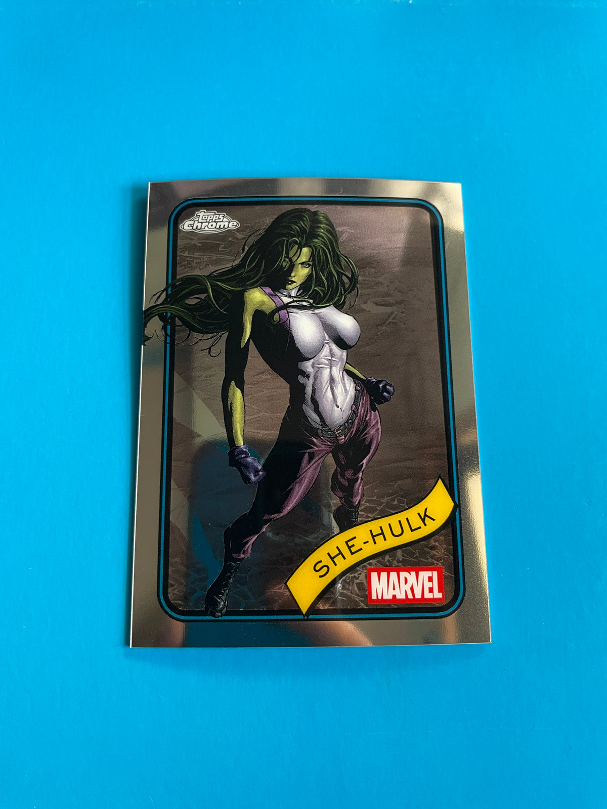 Marvel 2025 Topps Chrome She-hulk #110 Trading Card NM