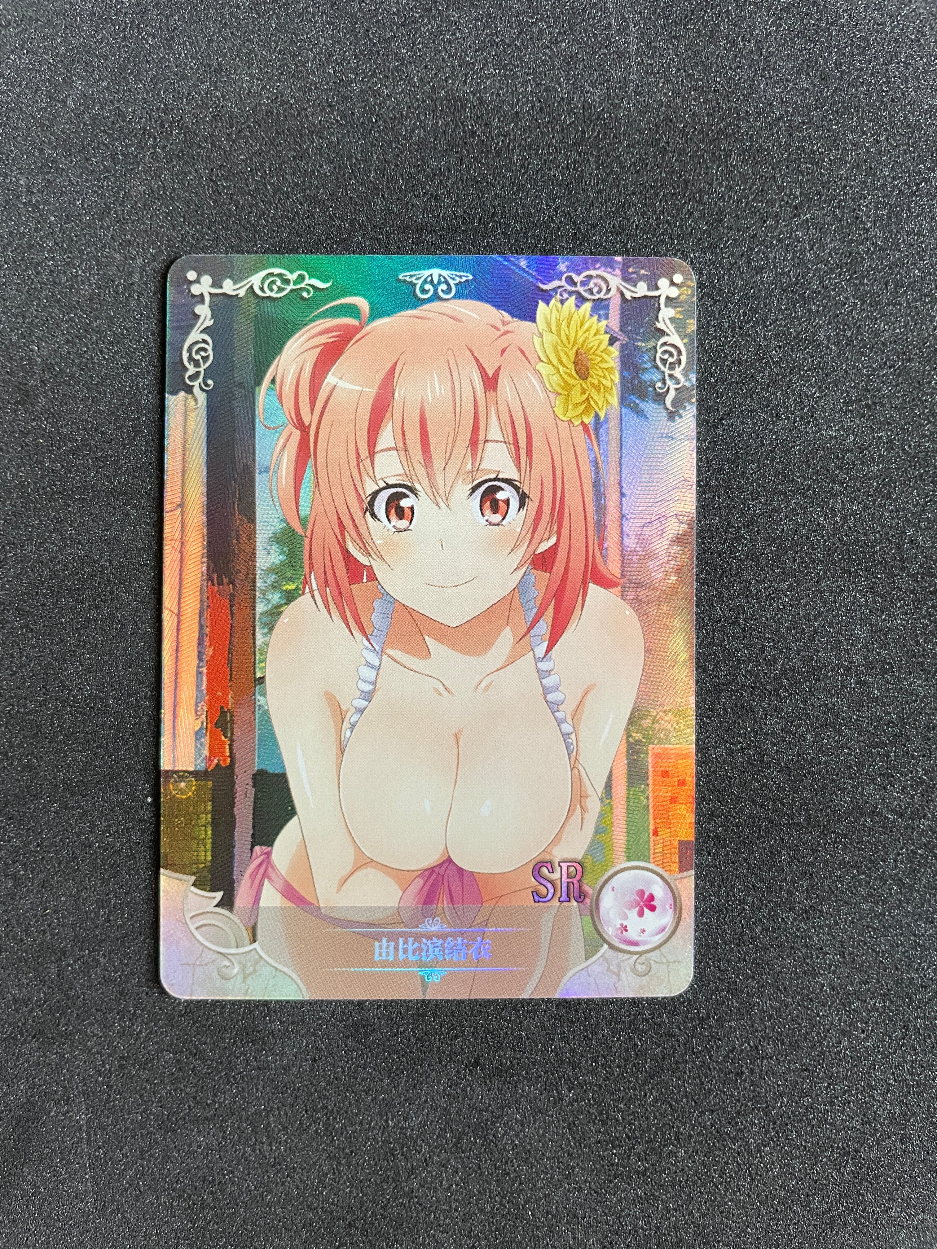 Goddess Story Waifu Anime Card - Yui Yuigahama - NS-10M03-119 SR