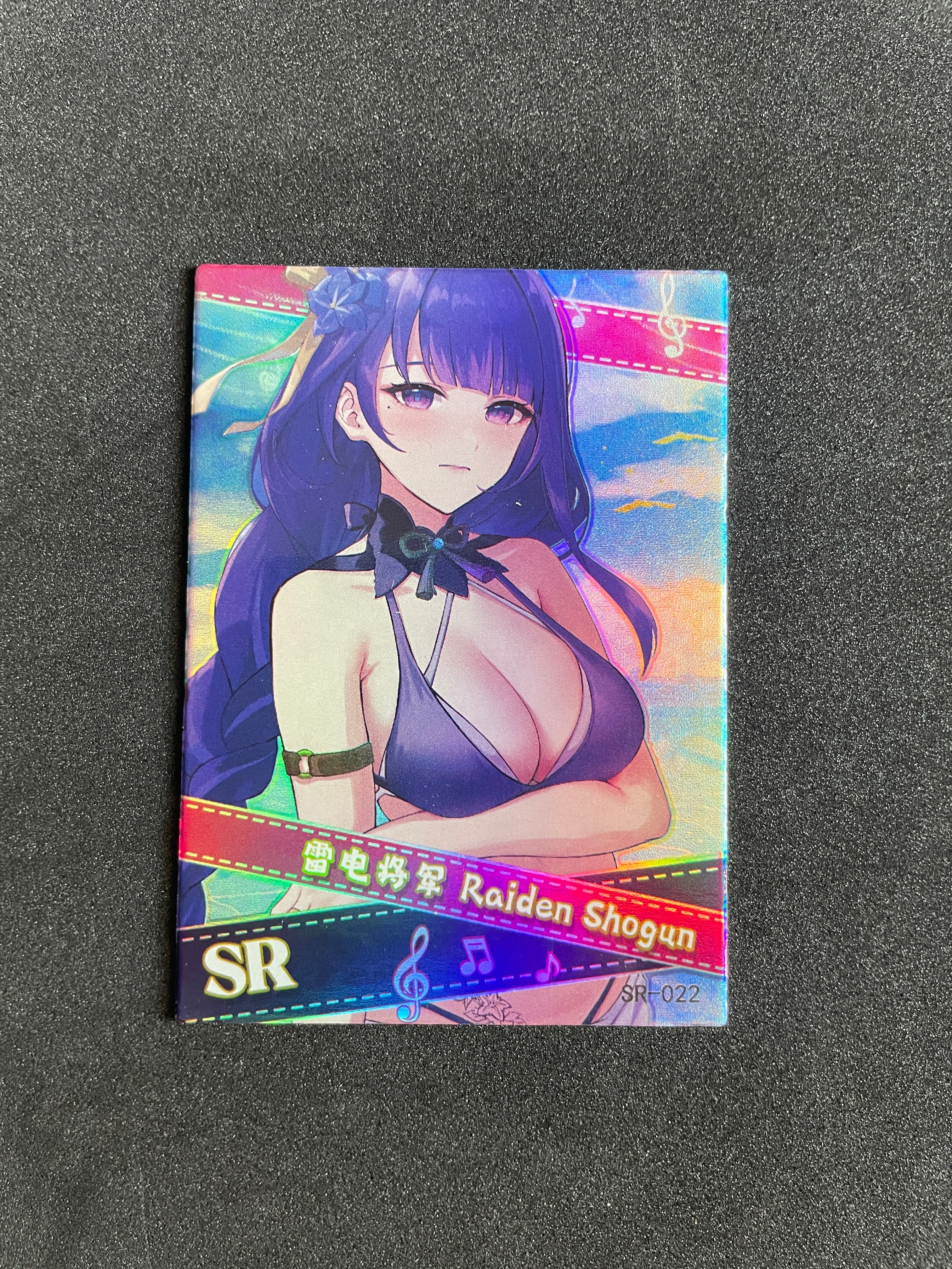 RAIDEN SHOGUN SR SR-022 Absolutely Stunning Girl Goddess Story Anime Card