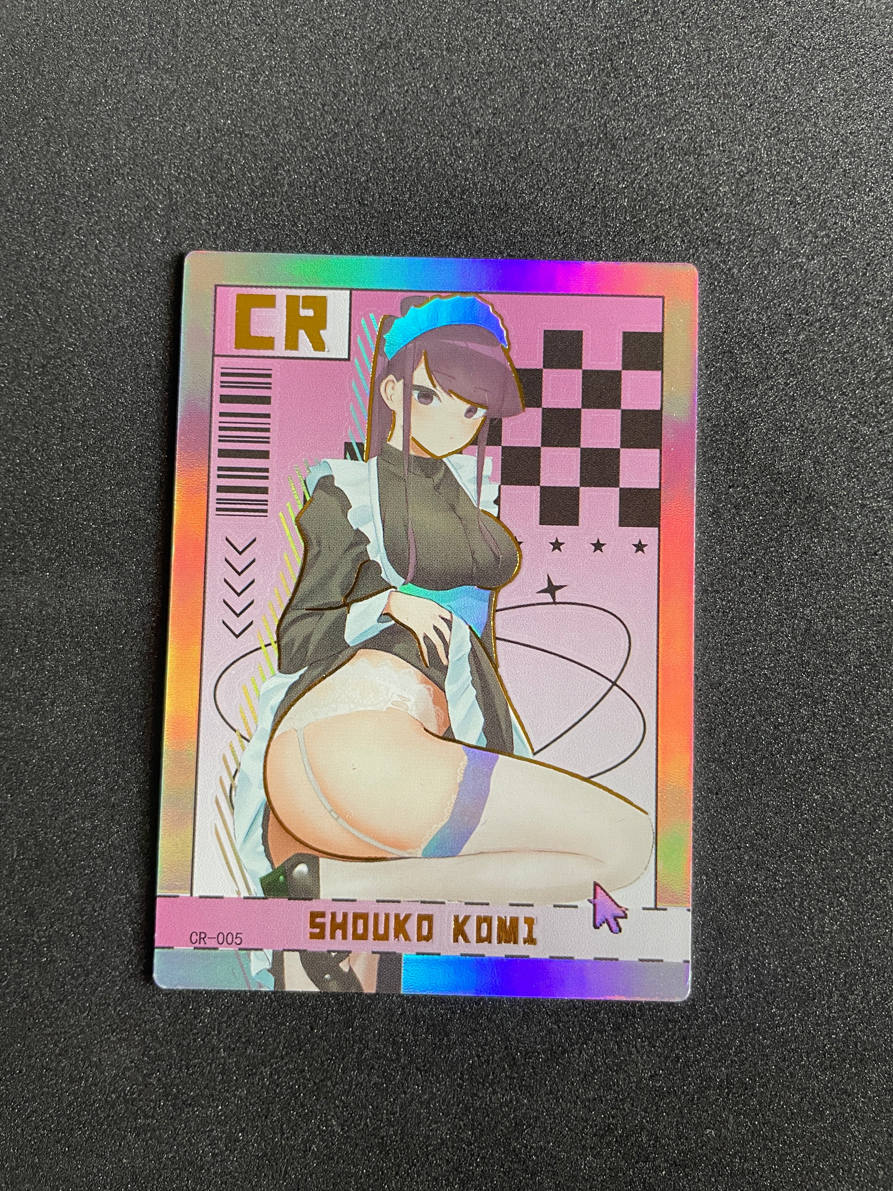 Komi Shouko CR Card Goddess Story Anime CCG Goddess Of Power Waifu CR-005