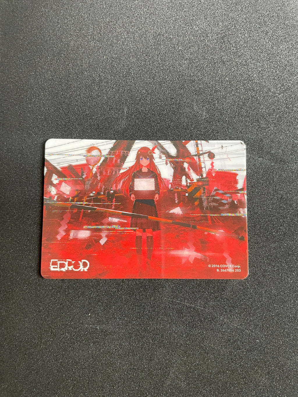 Misora Shino Hololive Card ERROR Metallic Pass Collection 2 Japanese Bandai A