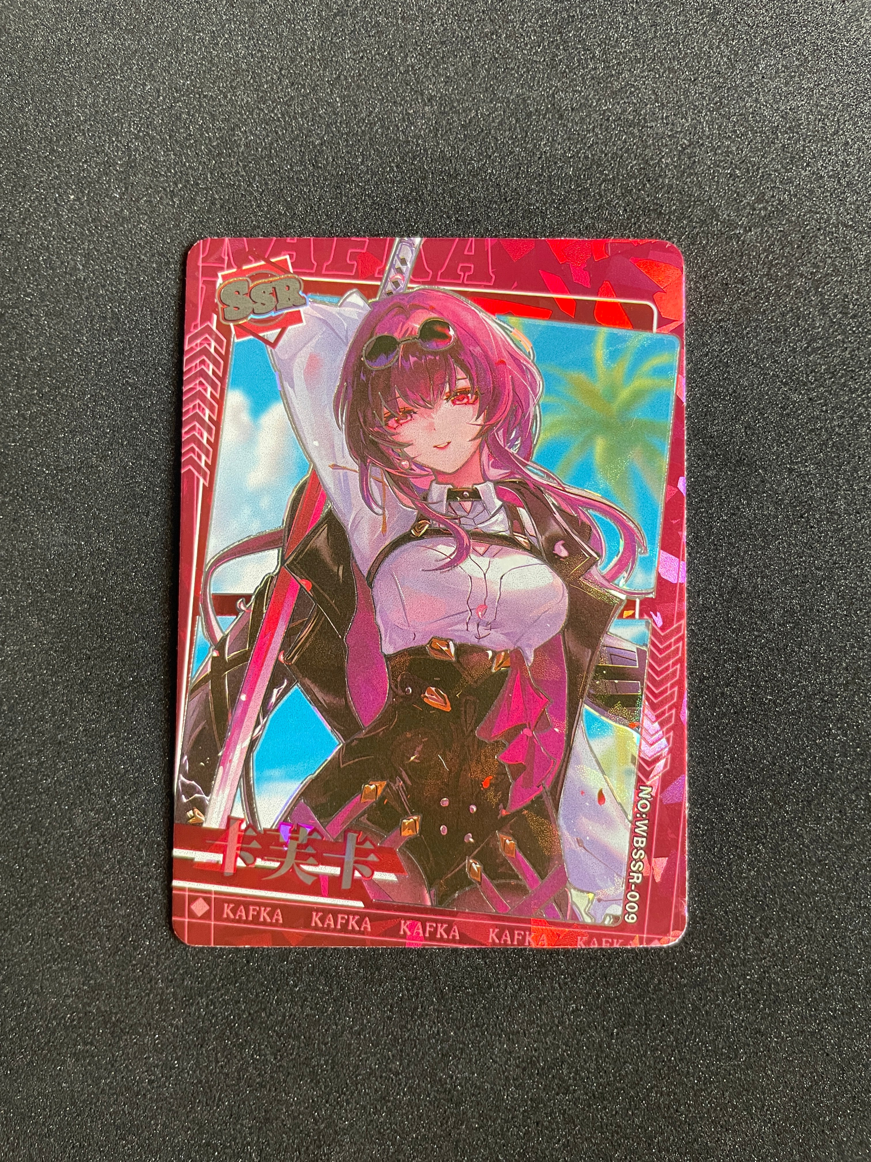 KAFKA HONKAI STAR SSR NO.WBSSR-009 Mysterious Surprise Goddess Story Anime Card