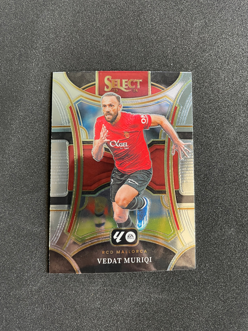 2023-24 Panini Select La Liga Vedat Muriqi #160 Silver Prizm Mezzanine