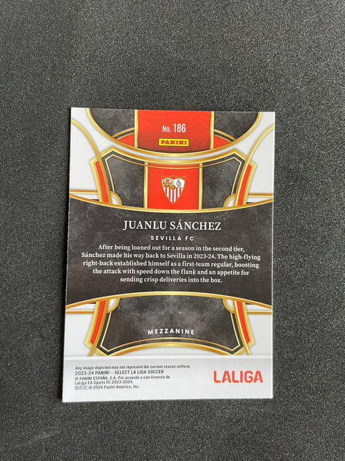2023-24 Panini Select La Liga Juanlu Sanchez RC Silver #186 Mezzanine Rookie