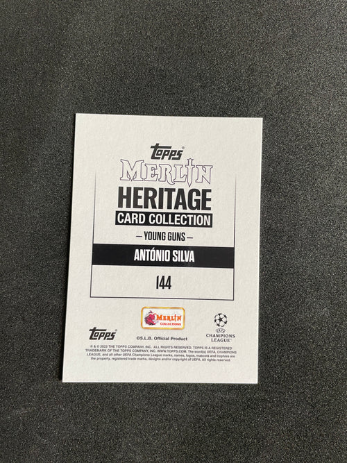 2023-24 Topps Merlin Antonio Silva #144 Young Guns Rookie Card
