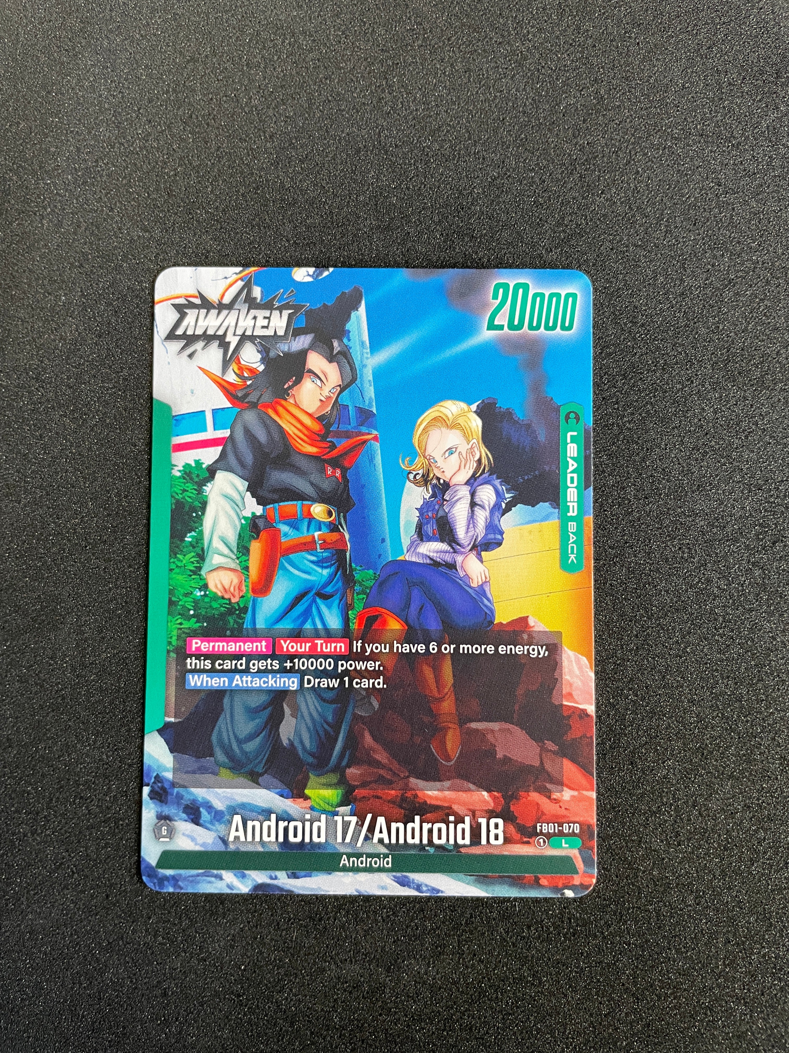 Android 17 FB01-070 – Dragon Ball Fusion World Awakened Pulse Card