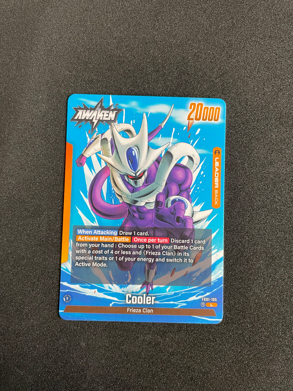 Cooler FB01-105 – Dragon Ball Fusion World Awakened Pulse Card