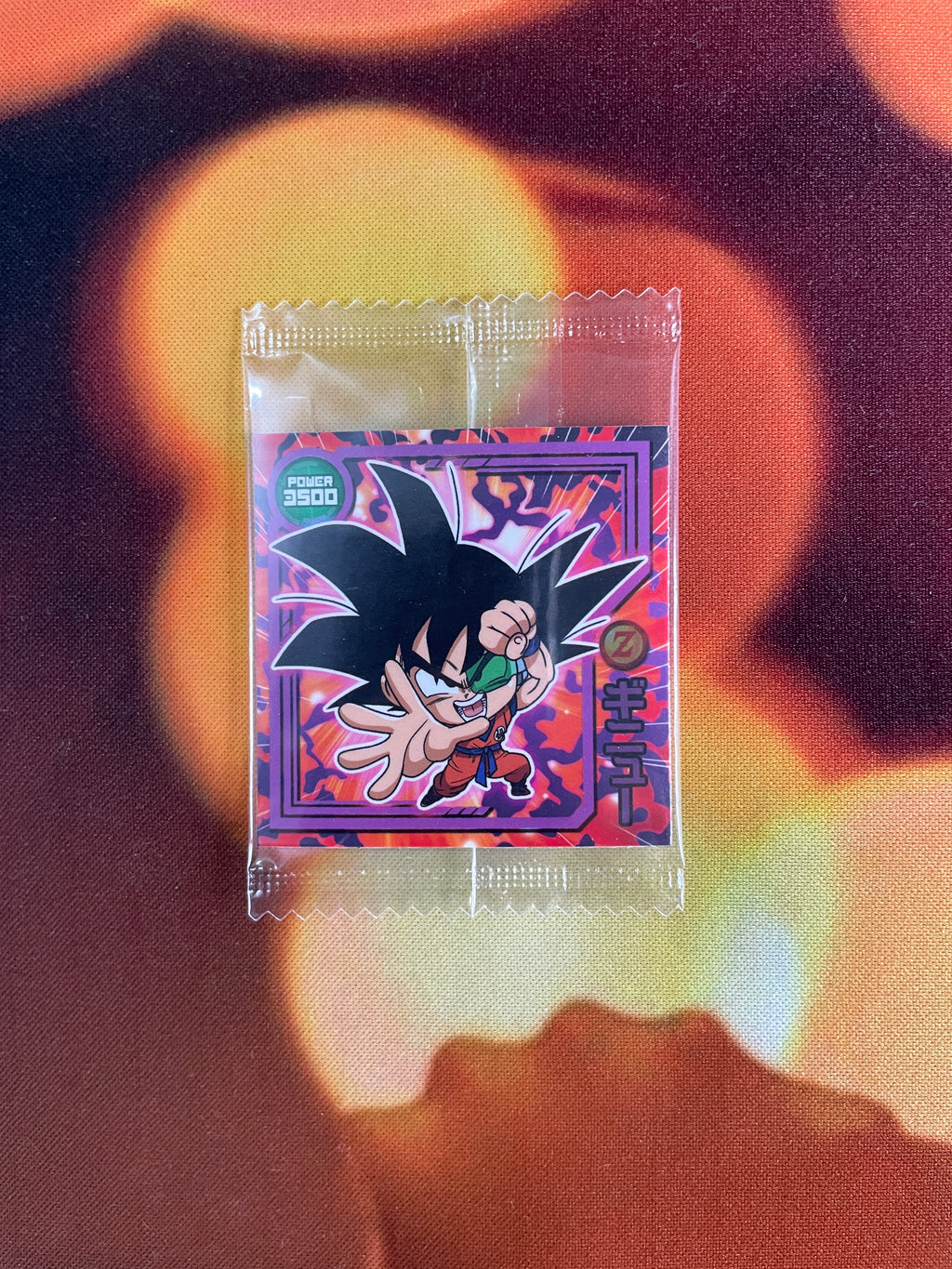 Dragon Ball Super Warrior Seal Wafers Z W11-12 Captain Ginyu (Goku Body) Sticker (Japan)