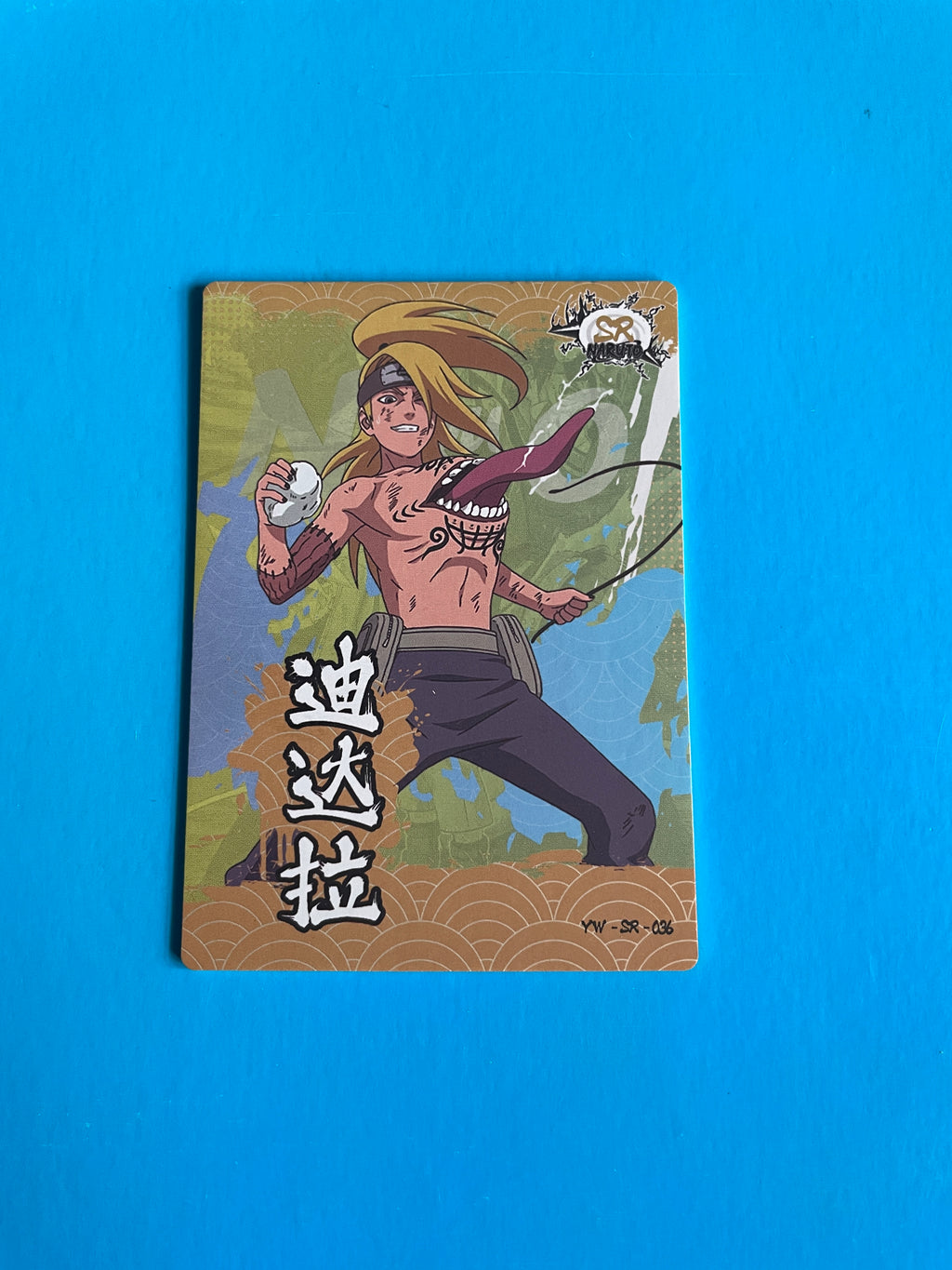 Naruto Ying Culture 2.0 Deidara YW-SR-036 SR Trading Card