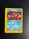 Pokémon Krabby 115/165 Expedition Base Set 2002 Vintage Card – Highly Played