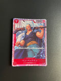 One Piece Japanese Benn.Beckman OP09-009 Foil Emperors in the New World Trading Card LP