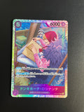 One Piece Japanese Donquixote Rosinante OP10-072 Royal Blood Trading Card LP